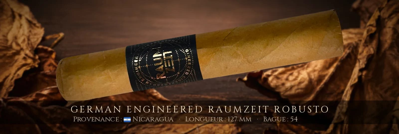 German Engineered Raumzeit Robusto — German Engineered — Nicaragua