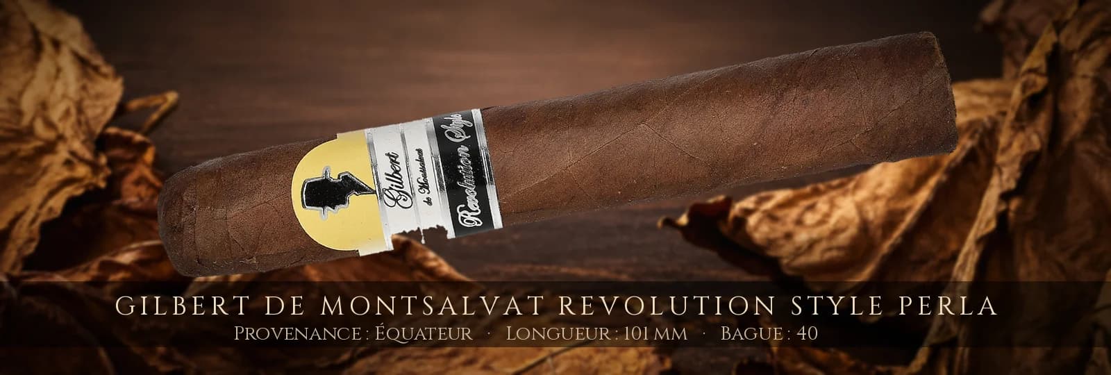Gilbert de Montsalvat Revolution Style Perla — Gilbert de Montsalvat — Équateur