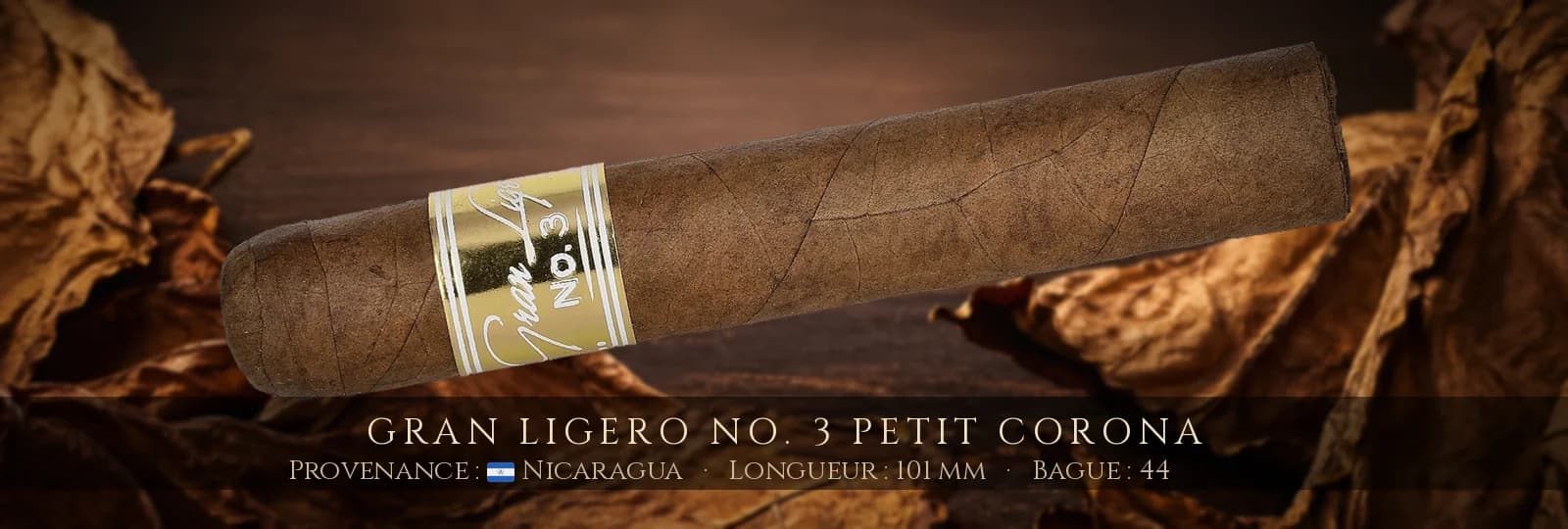 Gran Ligero No. 3 Petit Corona — Gran Ligero — Nicaragua