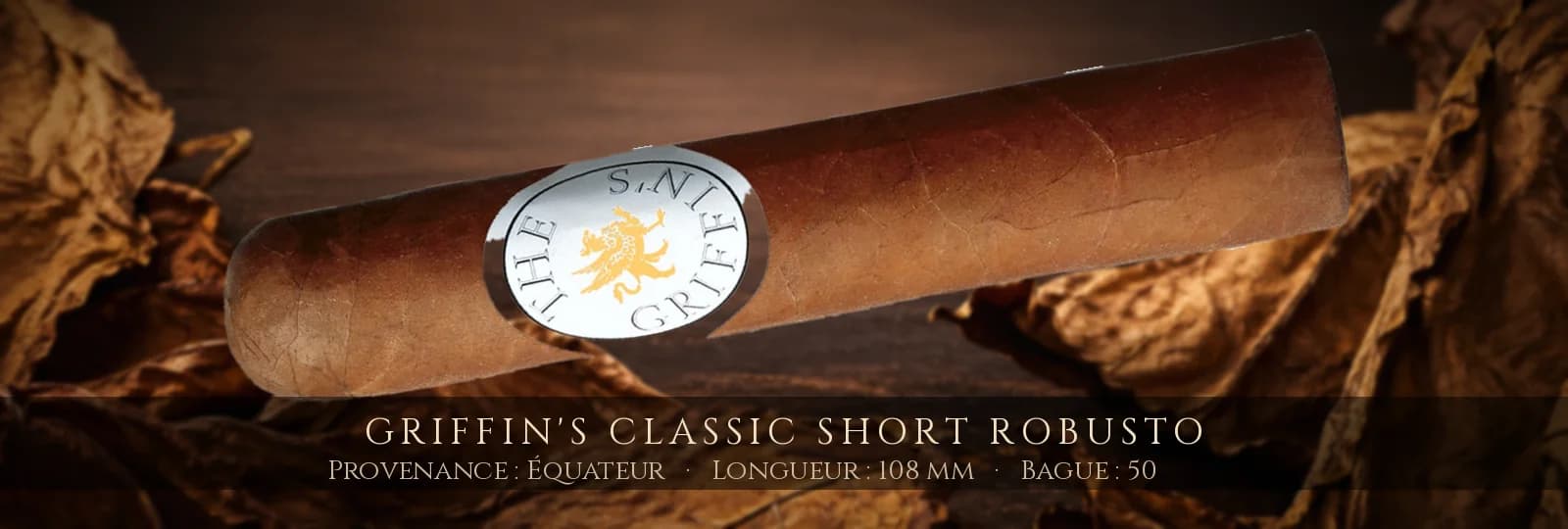 Griffin's Classic Short Robusto — Griffin's — Équateur