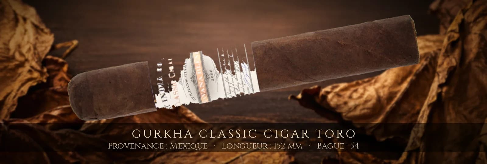 Gurkha Classic Cigar Toro — Gurkha — Mexique