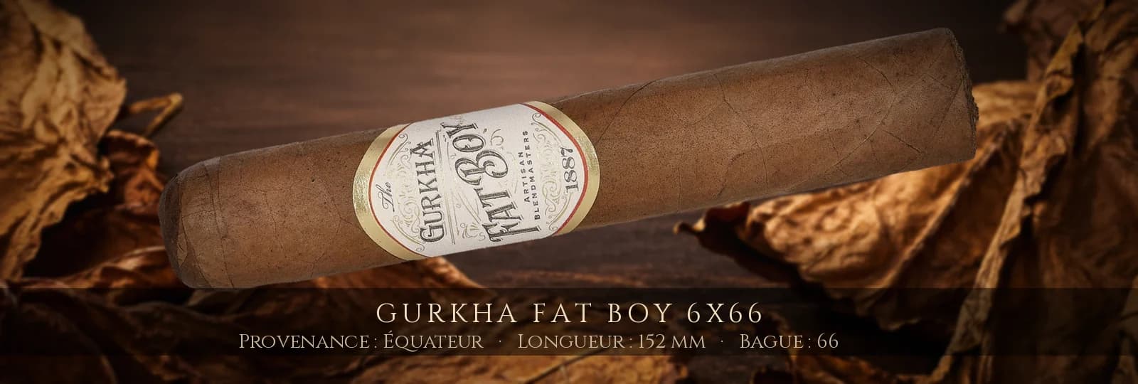 Gurkha Fat Boy 6x66 — Gurkha — Équateur