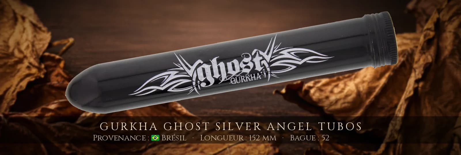 Gurkha Ghost Silver Angel Tubos — Gurkha — Brésil