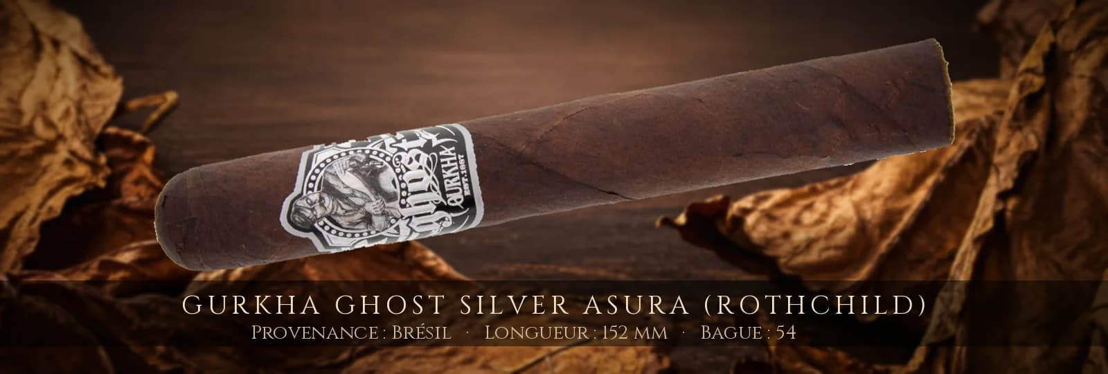 Gurkha Ghost Silver Asura (Rothchild) — Gurkha — Brésil