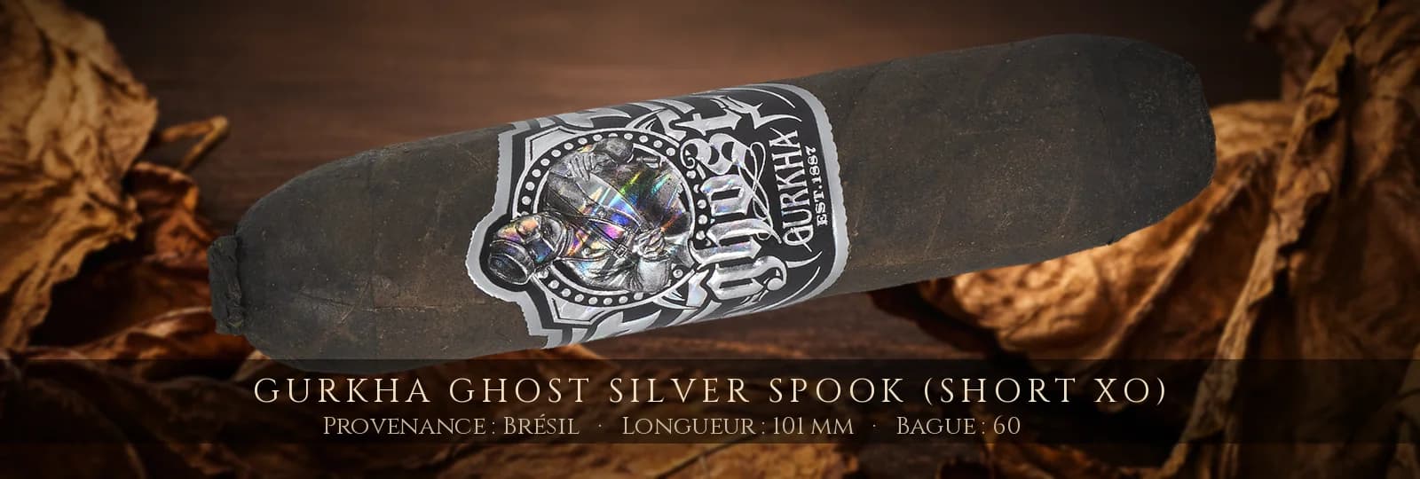 Gurkha Ghost Silver Spook (Short XO) — Gurkha — Brésil