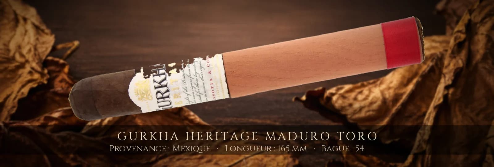 Gurkha Heritage Maduro Toro — Gurkha — Mexique
