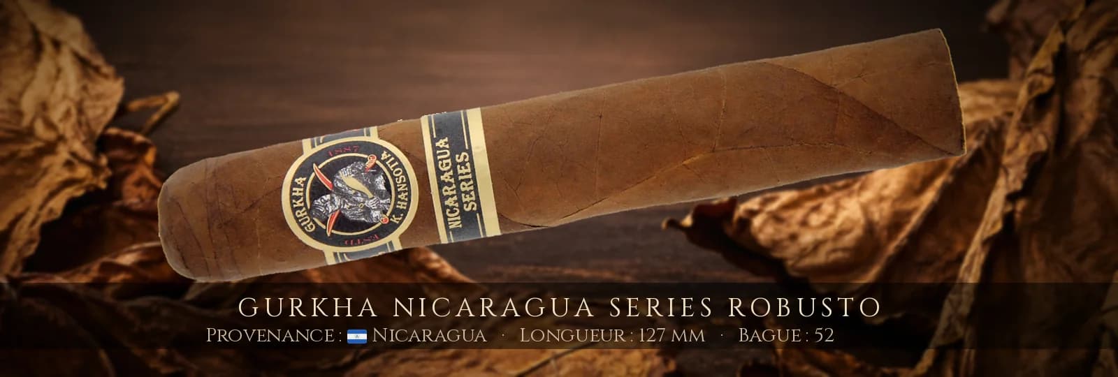 Gurkha Nicaragua Series Robusto — Gurkha — Nicaragua