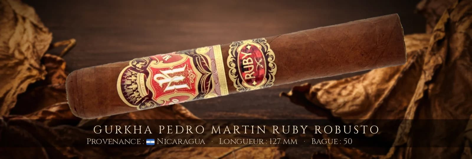 Gurkha Pedro Martin Ruby Robusto — Gurkha — Nicaragua