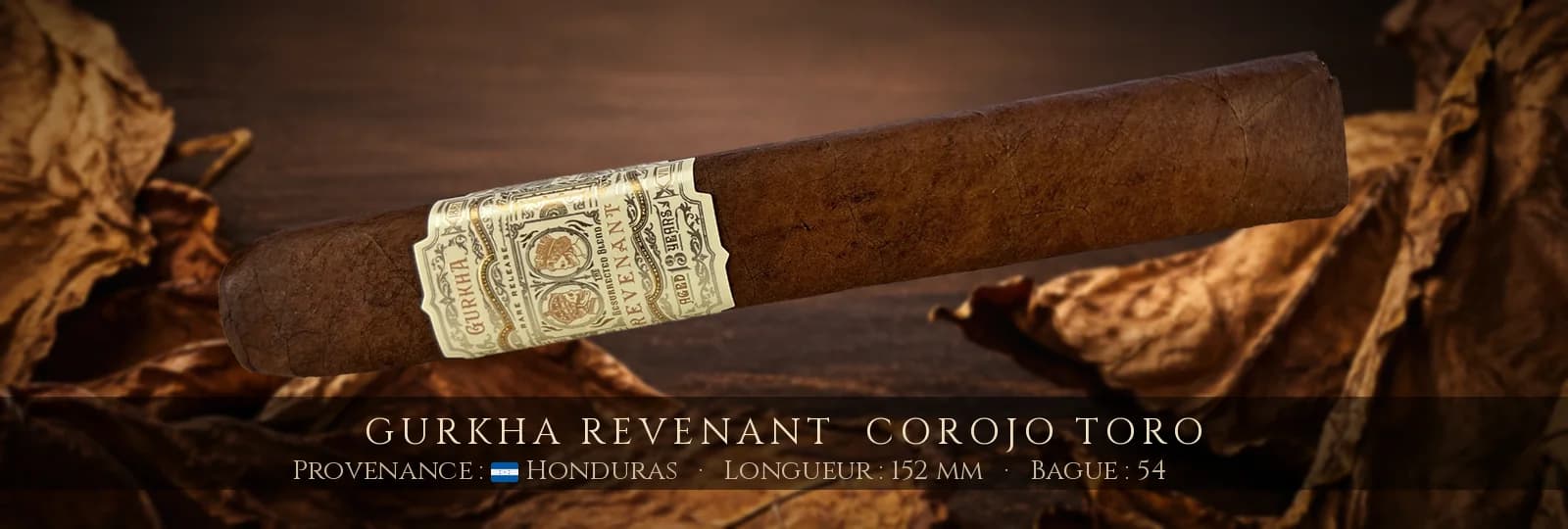 Gurkha Revenant  Corojo Toro — Gurkha — Honduras