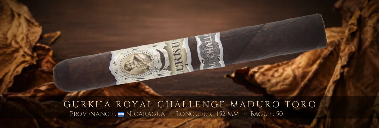 Gurkha Royal Challenge Maduro Toro — Gurkha — Nicaragua