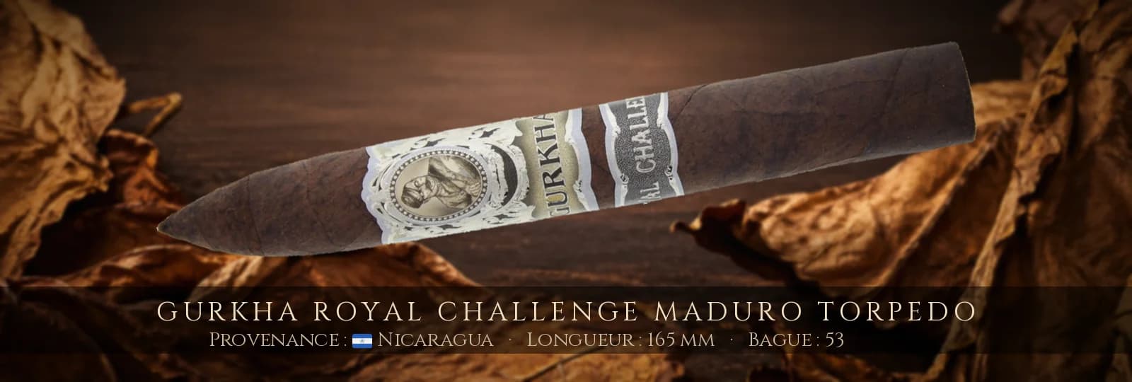 Gurkha Royal Challenge Maduro Torpedo — Gurkha — Nicaragua
