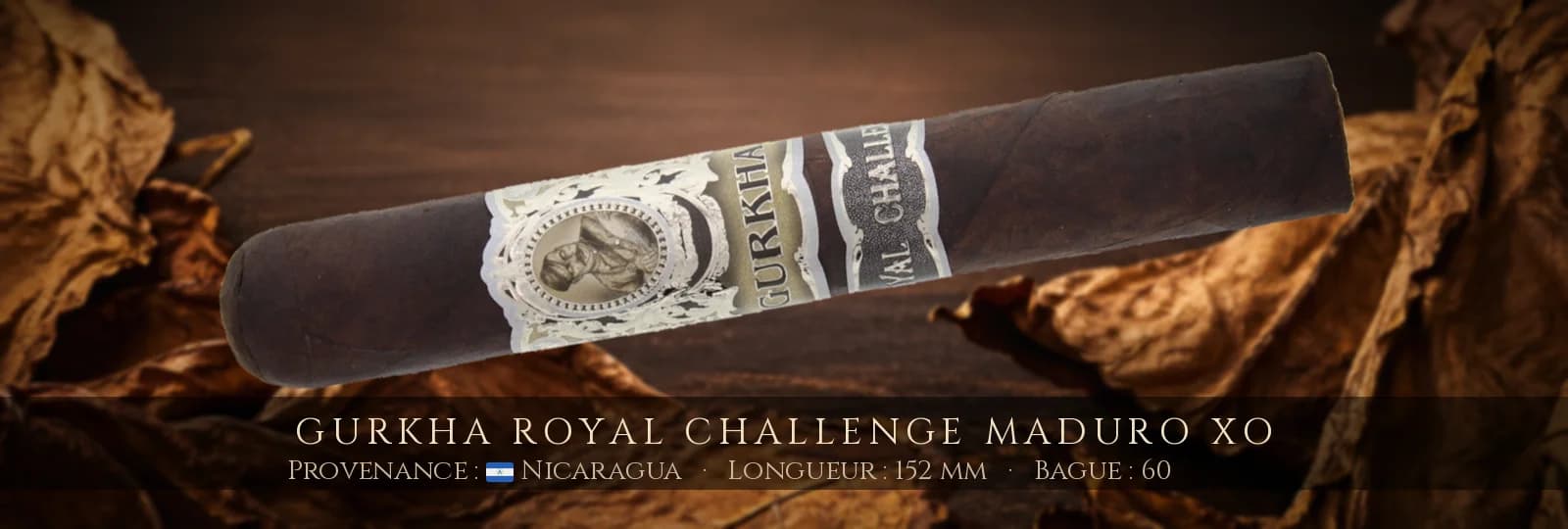 Gurkha Royal Challenge Maduro XO — Gurkha — Nicaragua