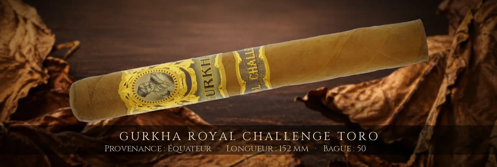 Gurkha Royal Challenge Toro — Gurkha — Équateur