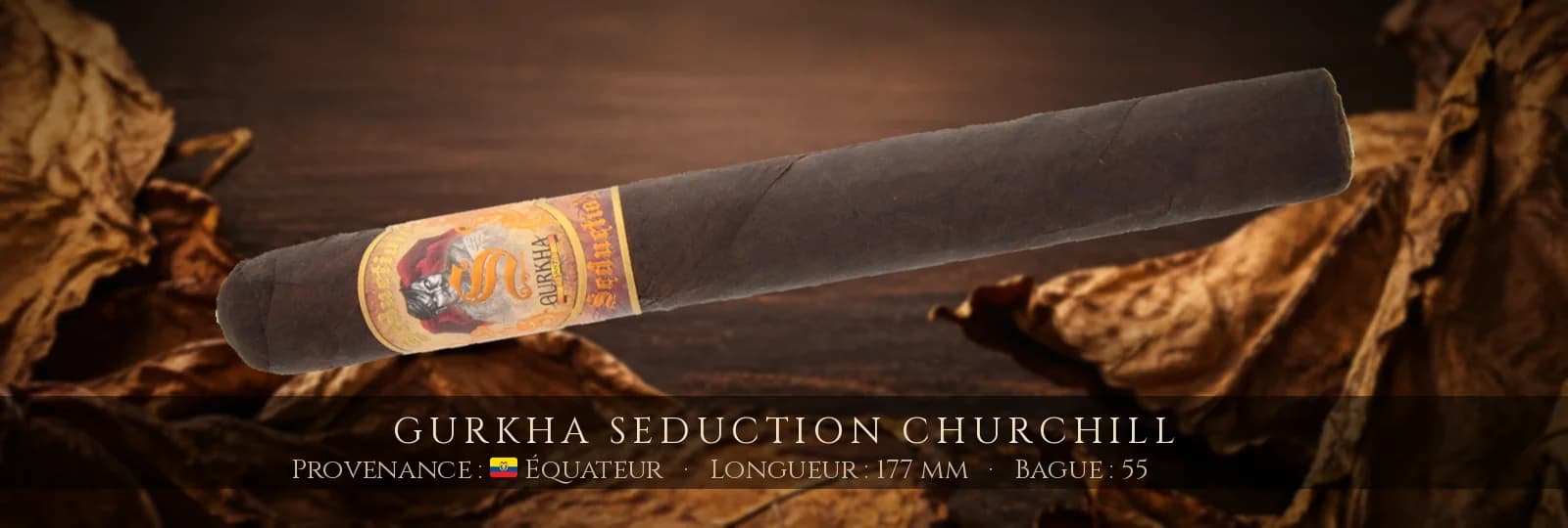 Gurkha Seduction Churchill — Gurkha — Équateur