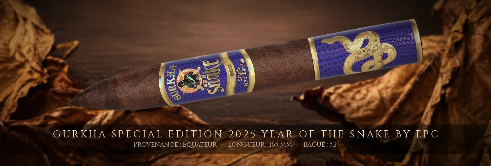 Gurkha Special Edition 2025 Year of the Snake by EPC — Gurkha — Équateur