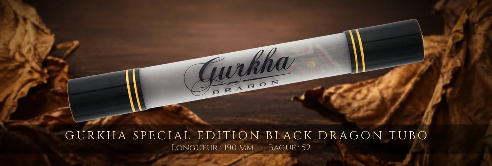 Gurkha Special Edition Black Dragon Tubo — Gurkha
