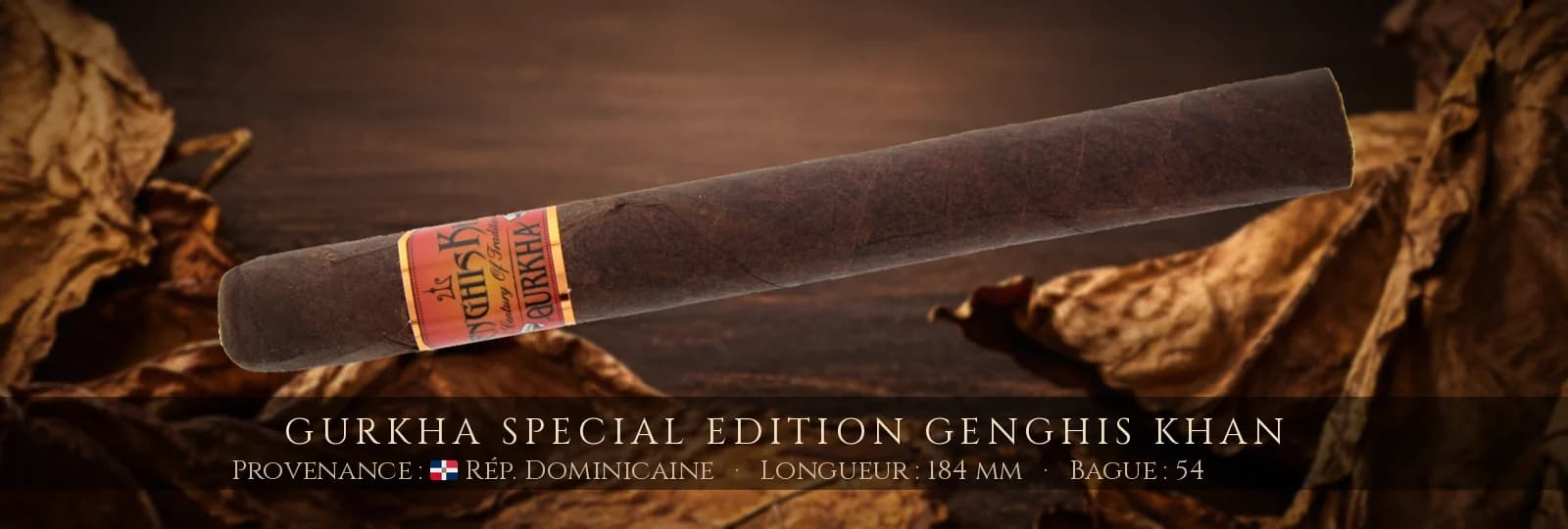 Gurkha Special Edition Genghis Khan — Gurkha — République Dominicaine