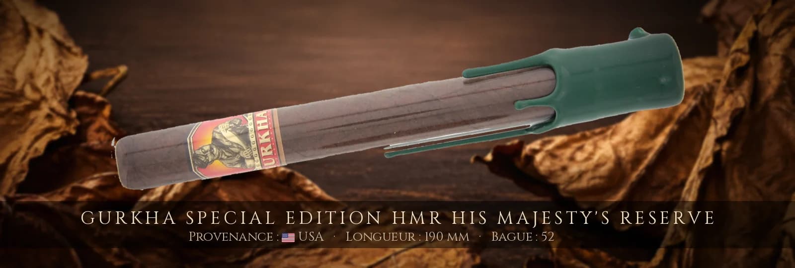 Gurkha Special Edition HMR His Majesty's Reserve — Gurkha — USA