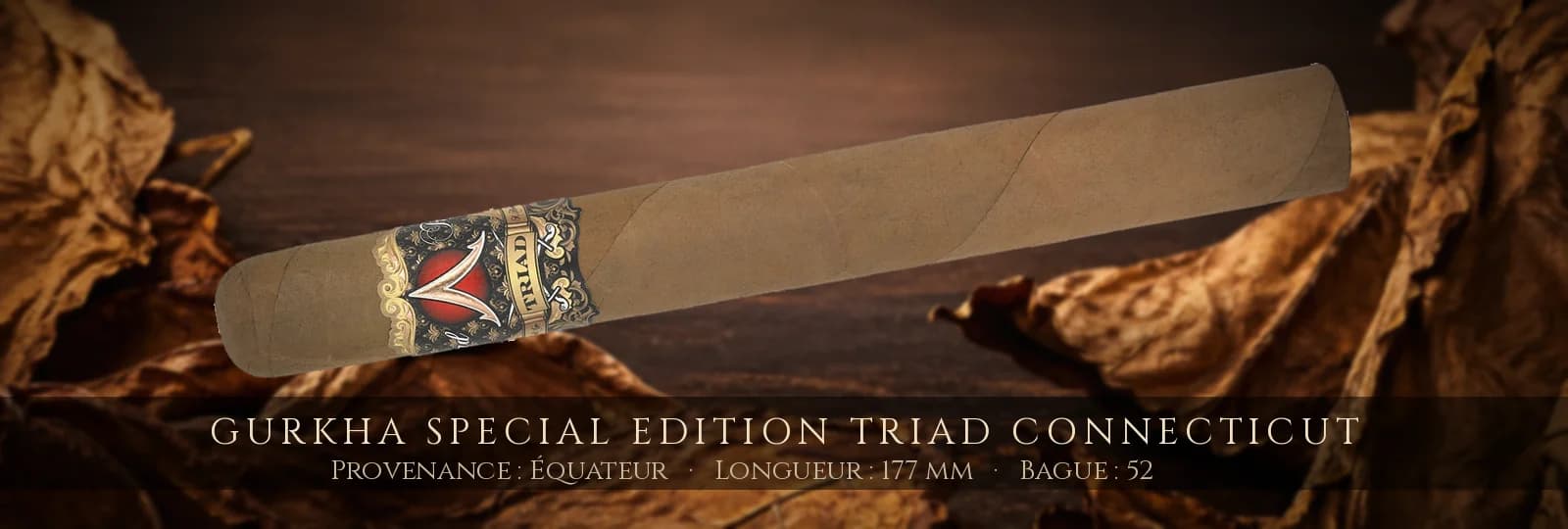 Gurkha Special Edition Triad Connecticut — Gurkha — Équateur
