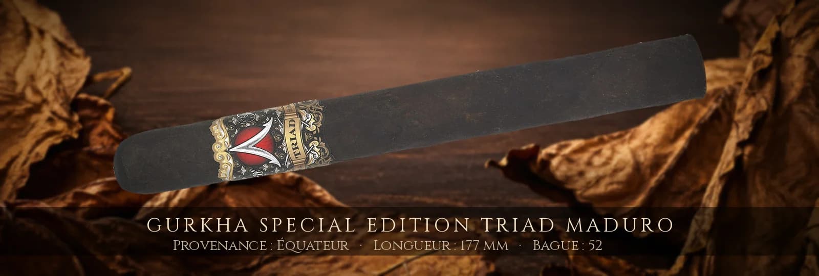 Gurkha Special Edition Triad Maduro — Gurkha — Équateur