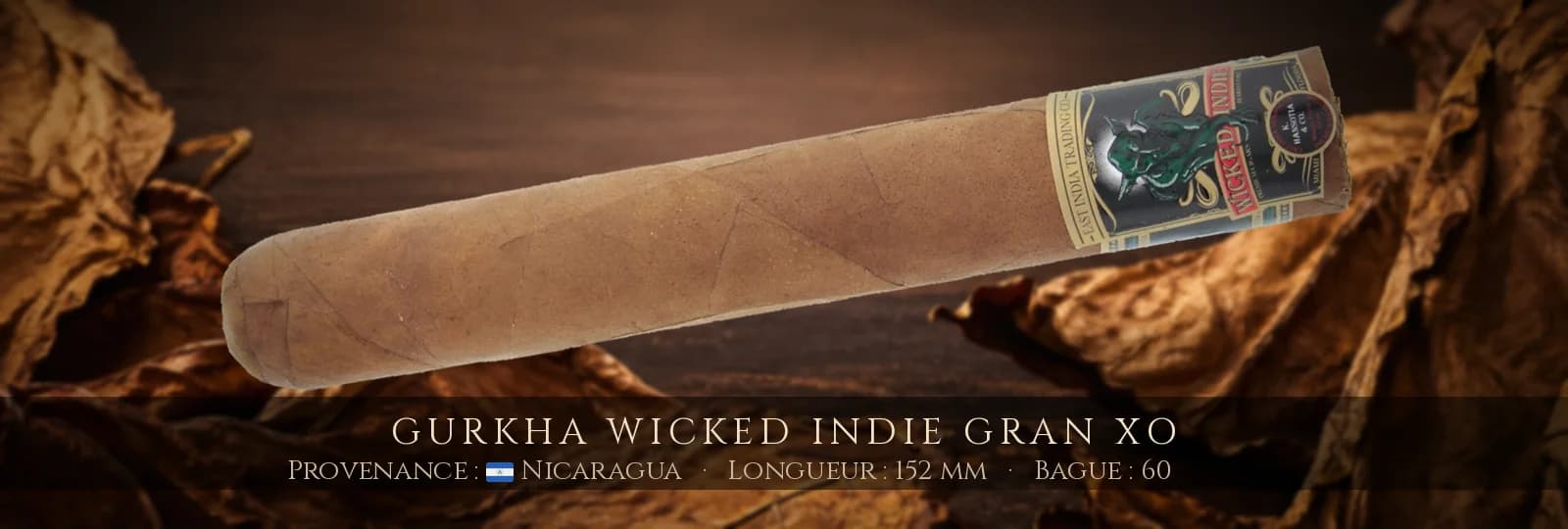Gurkha Wicked Indie Gran XO — Gurkha — Nicaragua