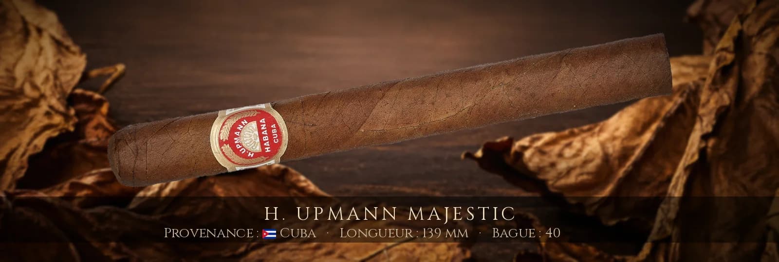 H. Upmann Majestic, cigare H. Upmann, Cremas, Cuba