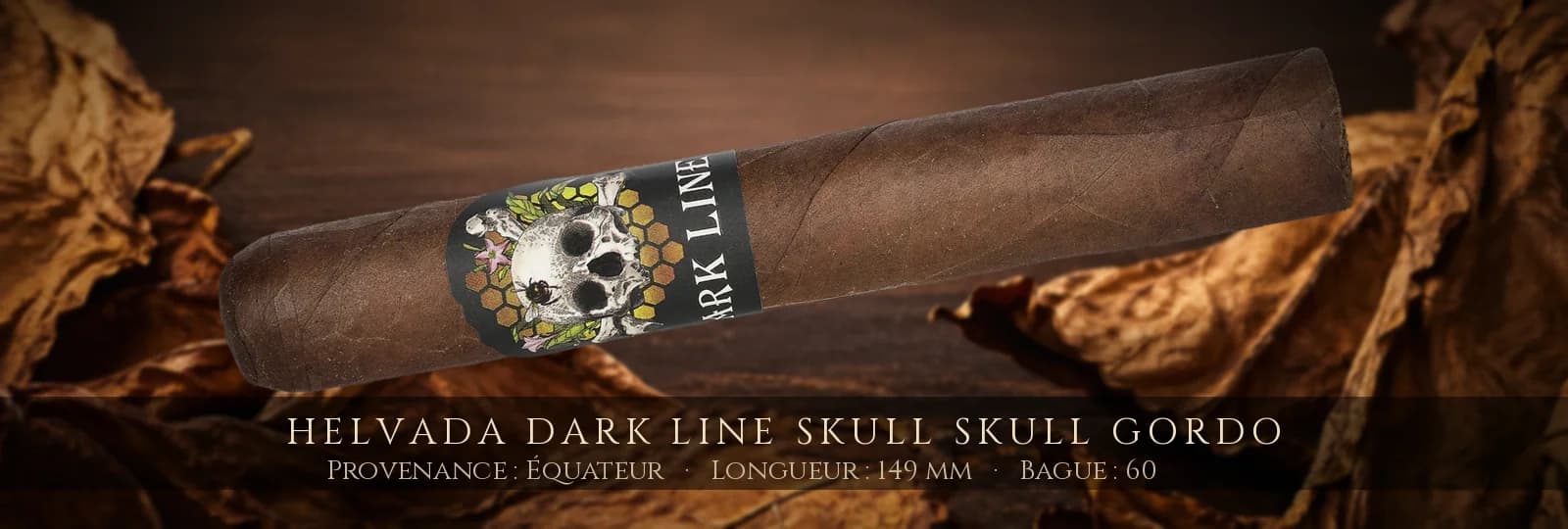 Helvada Dark Line Skull Skull Gordo — Helvada — Équateur
