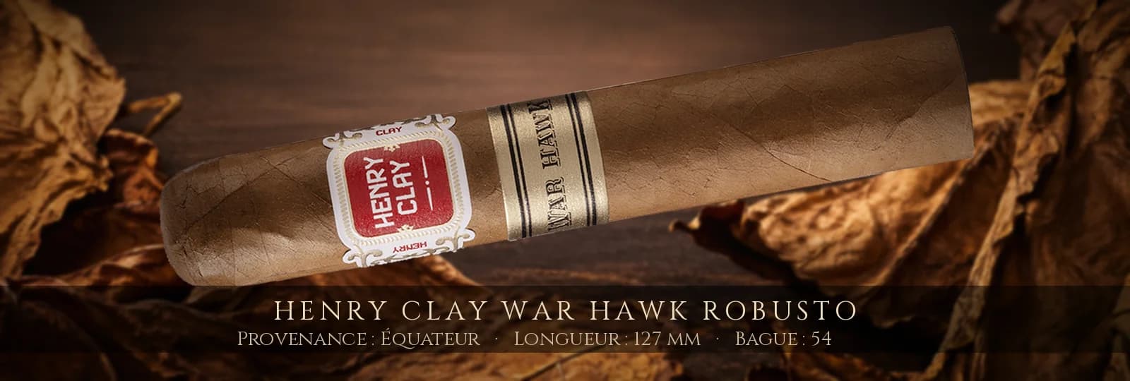 Henry Clay War Hawk Robusto — Henry Clay — Équateur