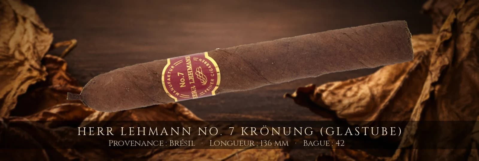 Herr Lehmann No. 7 Krönung (Glastube) — Herr Lehmann — Brésil