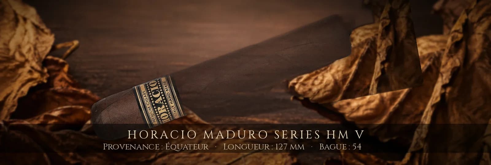 Horacio Maduro Series HM V — Horacio — Équateur