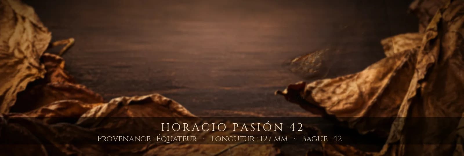 Horacio Pasión 42 — Horacio — Équateur