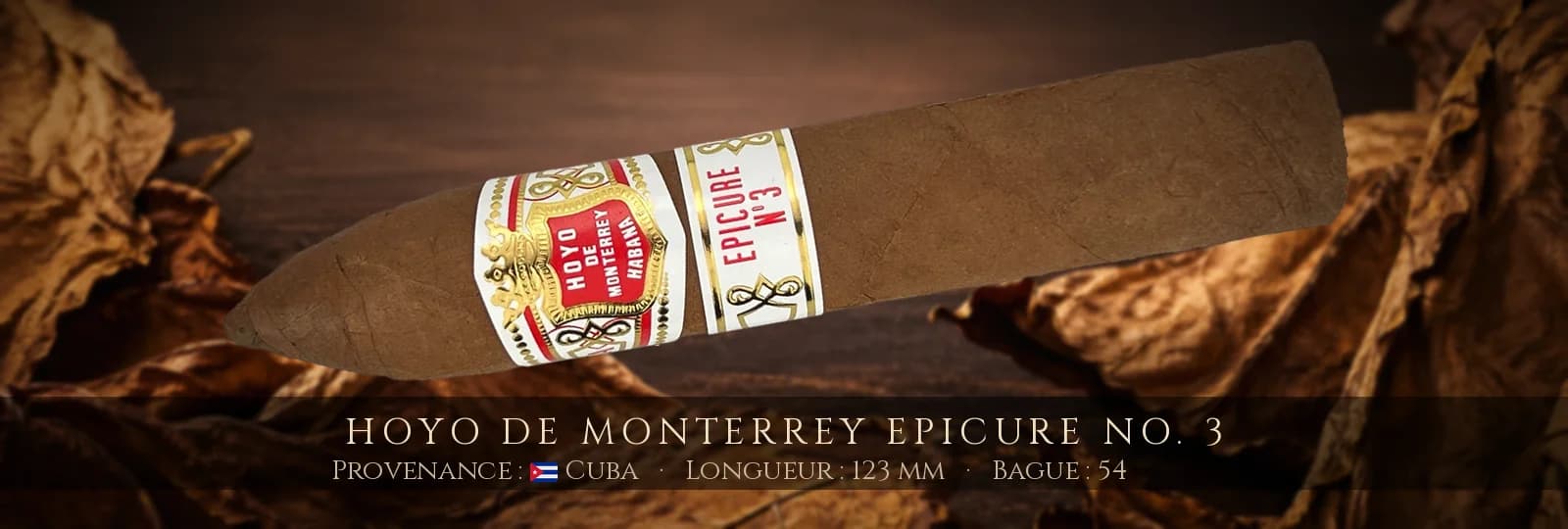 Hoyo de Monterrey Epicure No. 3 — Hoyo de Monterrey — Cuba