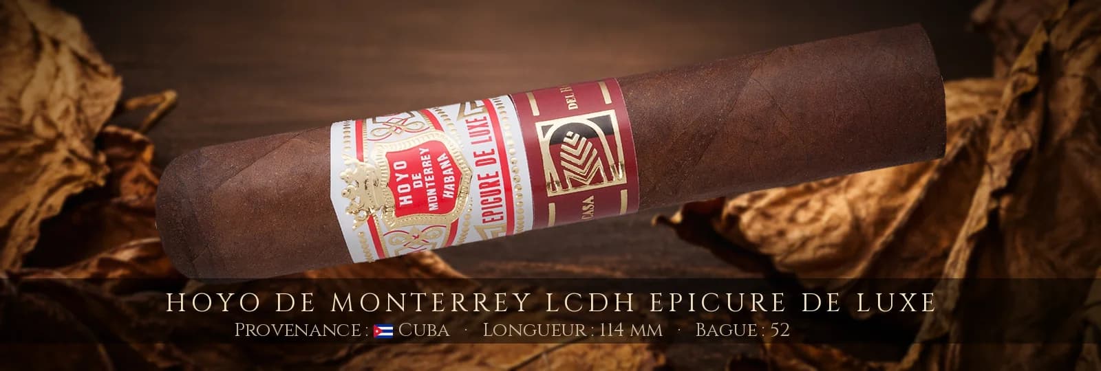 Hoyo de Monterrey LCDH Epicure de Luxe — Hoyo de Monterrey — Cuba