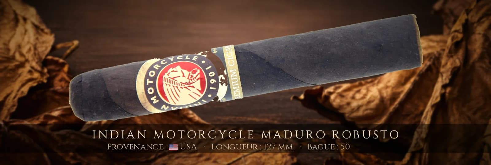Indian Motorcycle Maduro Robusto — Indian Motorcycle — USA
