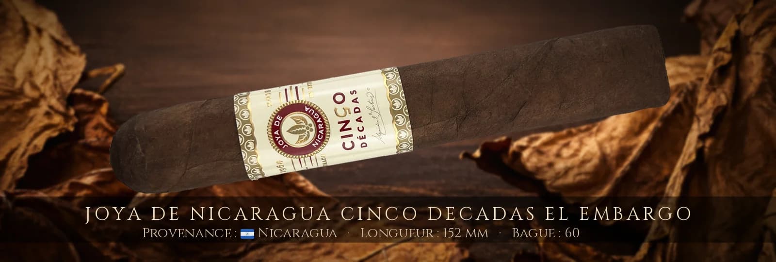 Joya de Nicaragua Cinco Decadas El Embargo — Joya de Nicaragua — Nicaragua