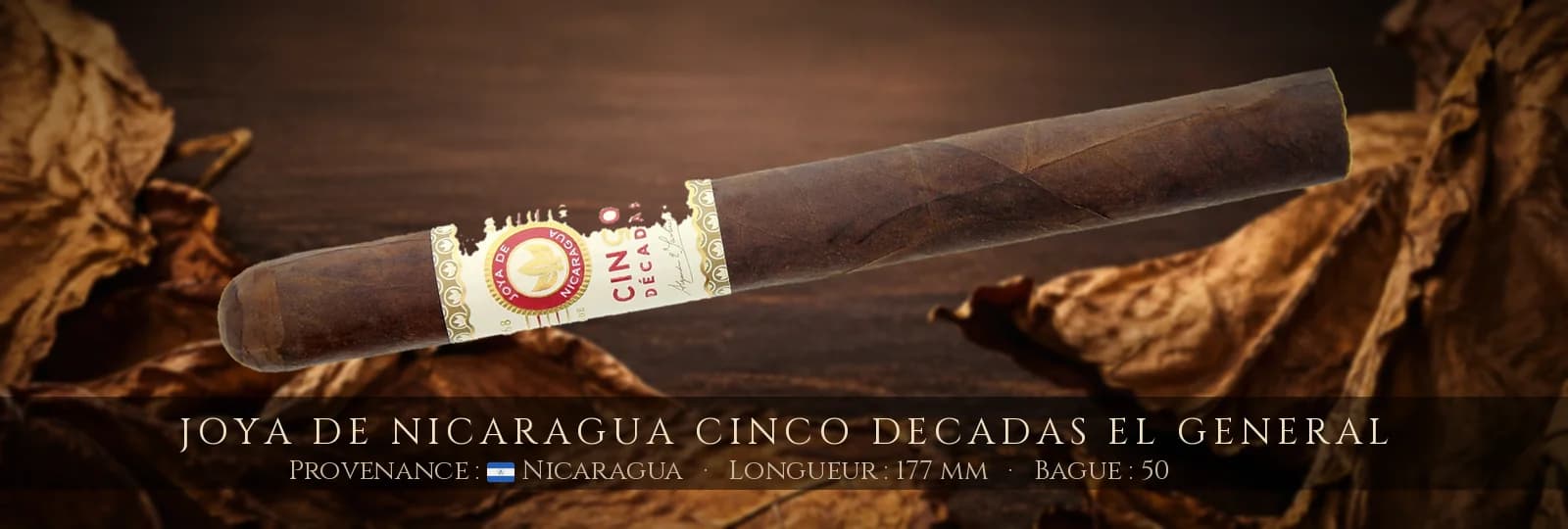 Joya de Nicaragua Cinco Decadas El General — Joya de Nicaragua — Nicaragua