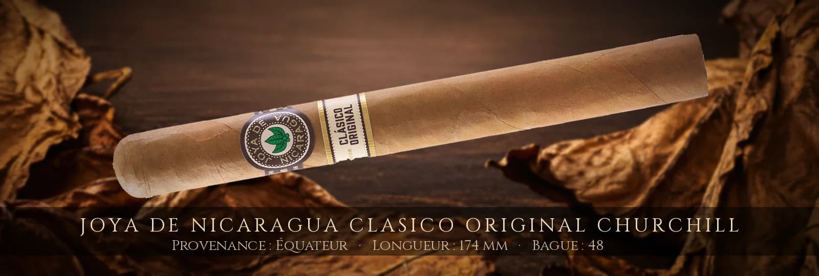 Joya de Nicaragua Clasico Original Churchill — Joya de Nicaragua — Équateur