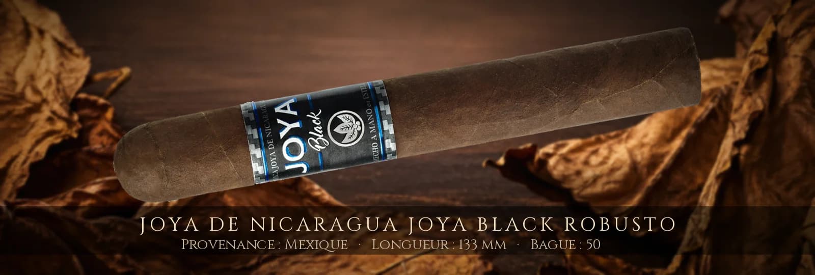 Joya de Nicaragua Joya Black Robusto — Joya de Nicaragua — Mexique