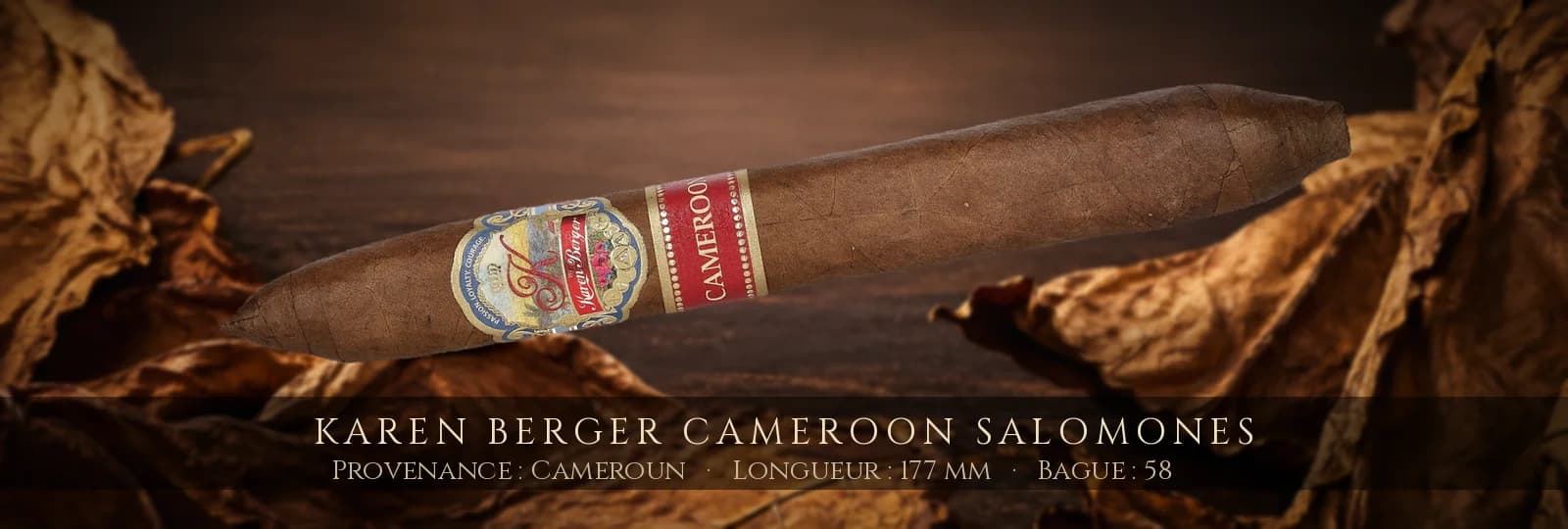 Karen Berger Cameroon Salomones — Karen Berger — Cameroun