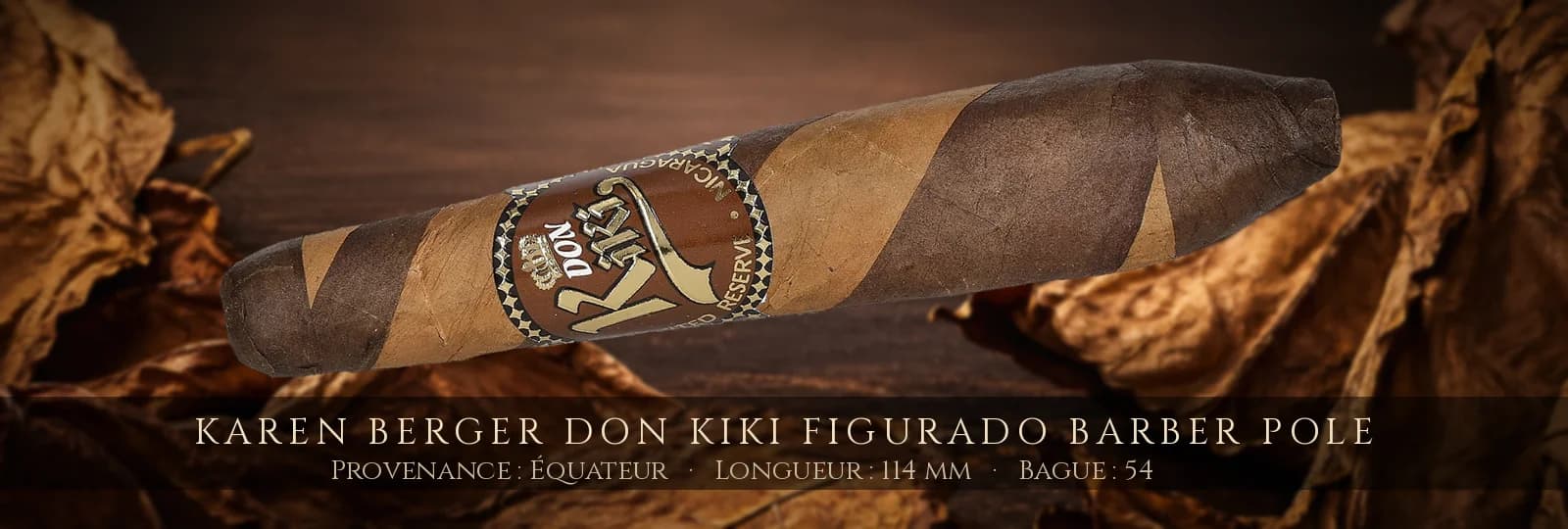 Karen Berger Don Kiki Figurado Barber Pole — Karen Berger — Équateur