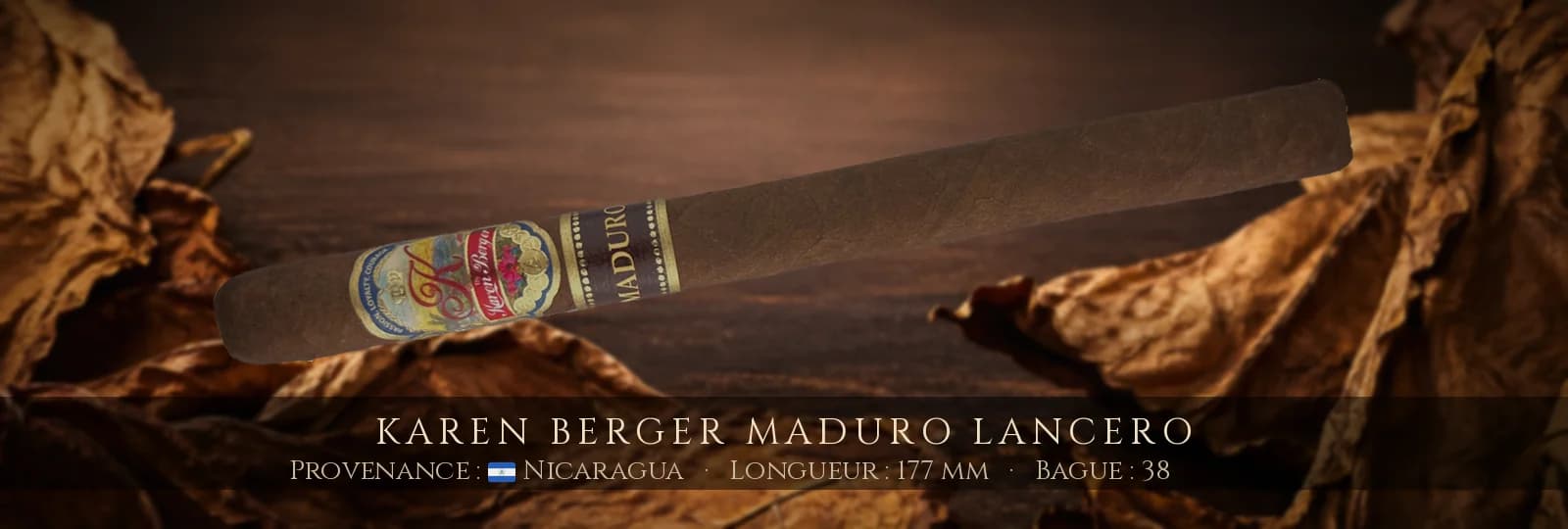 Karen Berger Maduro Lancero — Karen Berger — Nicaragua