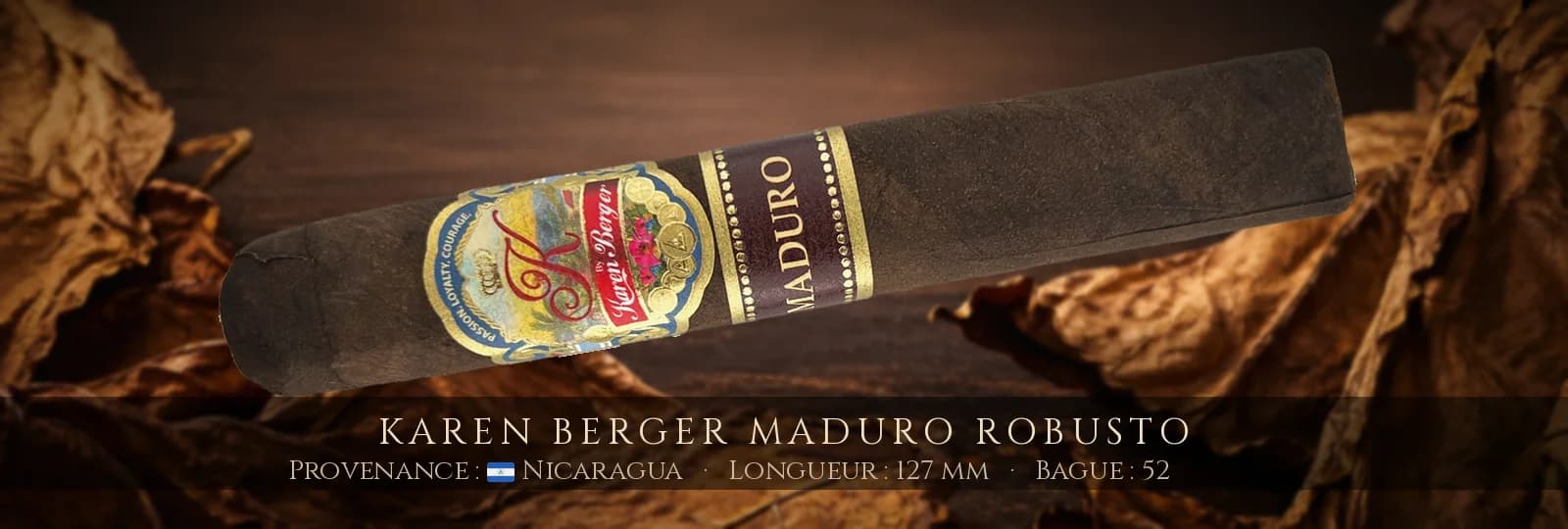 Karen Berger Maduro Robusto — Karen Berger — Nicaragua