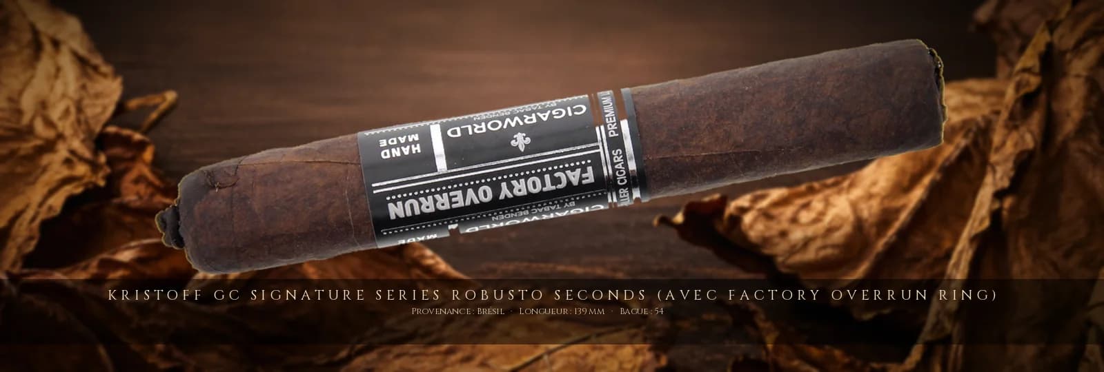Kristoff GC Signature Series Robusto SECONDS (avec Factory Overrun Ring) — Kristoff — Brésil