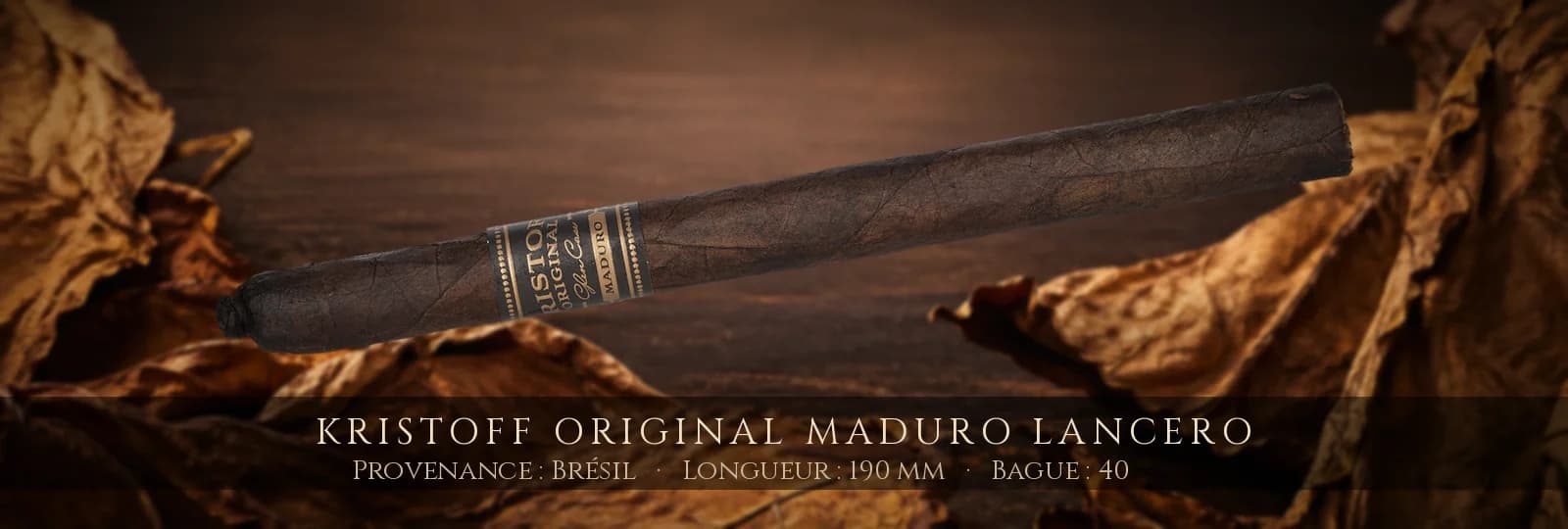 Kristoff Original Maduro Lancero — Kristoff — Brésil