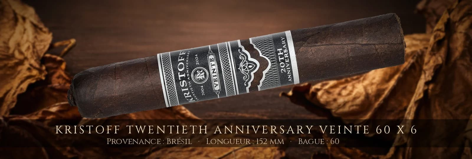 Kristoff Twentieth Anniversary Veinte 60 x 6 — Kristoff — Brésil