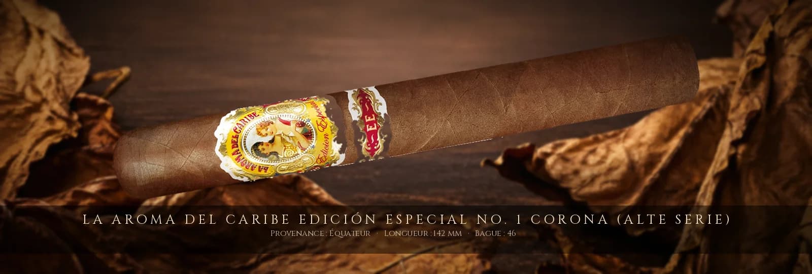 La Aroma del Caribe Edición Especial No. 1 Corona (ALTE Serie) — La Aroma del Caribe — Équateur