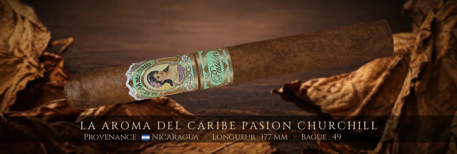 La Aroma del Caribe Pasion Churchill — La Aroma del Caribe — Nicaragua