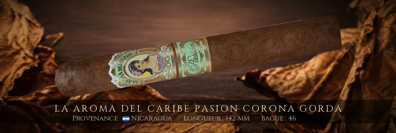 La Aroma del Caribe Pasion Corona Gorda — La Aroma del Caribe — Nicaragua