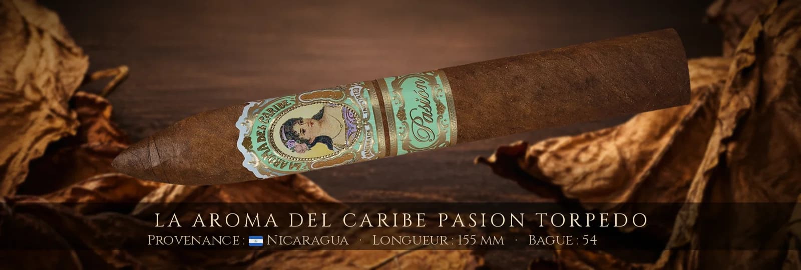 La Aroma del Caribe Pasion Torpedo — La Aroma del Caribe — Nicaragua