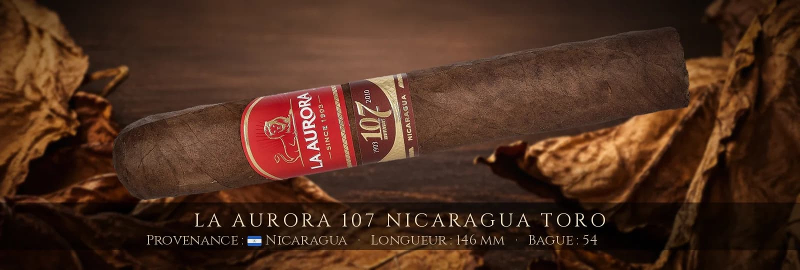 La Aurora 107 Nicaragua Toro — La Aurora — Nicaragua
